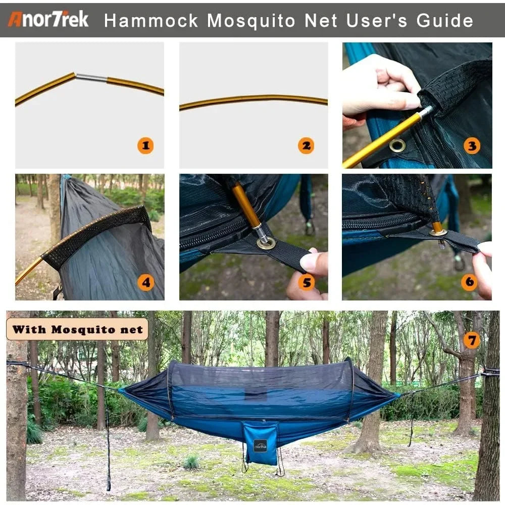 Professional Camping Hammock with Mosquito Net