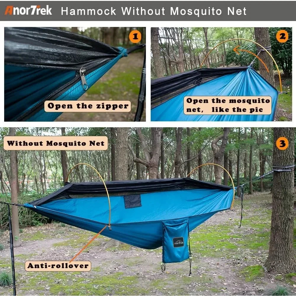 Professional Camping Hammock with Mosquito Net